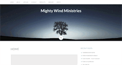 Desktop Screenshot of mightywindministries.org